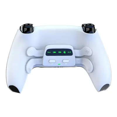 (White) For Ps5 Controller Remappable Kit Back Shell And Back Buttons Rise Remap Kit