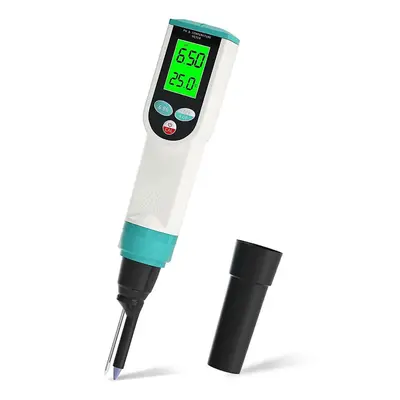 Ph Meter With Atc Food Ph Tester, Waterproof Digital Food Ph Meter With High Accuracy Ph/tempera