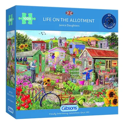 Life on the Allotment Jigsaw Puzzle - Pieces