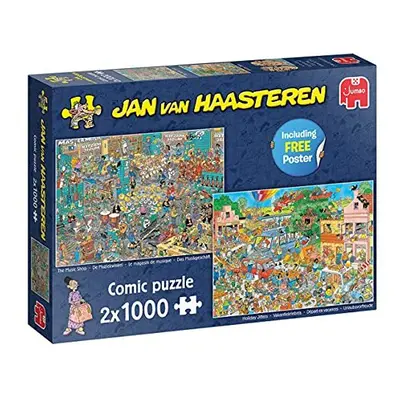 Jumbo, Jan Van Haasteren, Music Shop & Holiday Jitters, Jigsaw puzzles for Adults, x piece