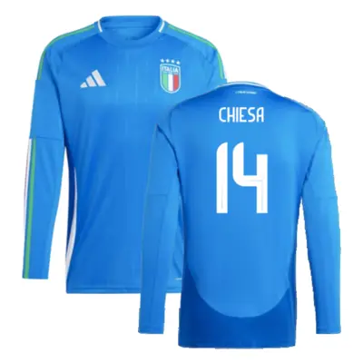 (XS) Italy Long Sleeve Home Shirt (CHIESA 14)