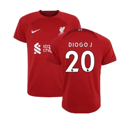 (XLB) Liverpool Home Shirt (Kids) (DIOGO J 20)