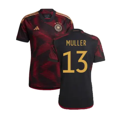 (3XL) Germany Away Shirt (MULLER 13)