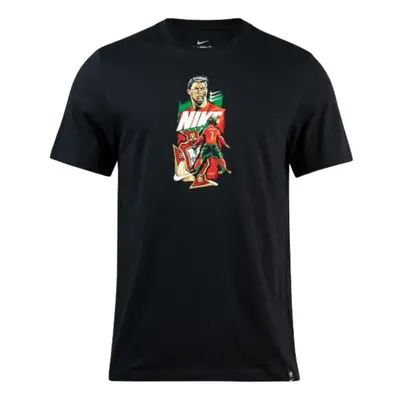 (L) Portugal Ronaldo Player Tee (Black)