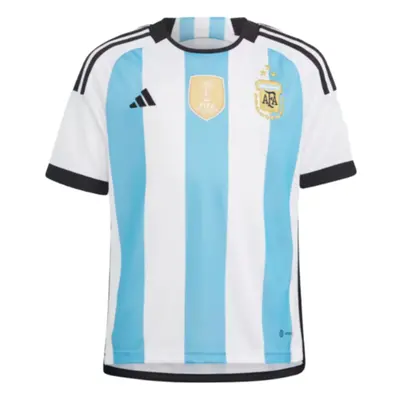 (XXL) Argentina World Cup Winners Home Shirt - Kids