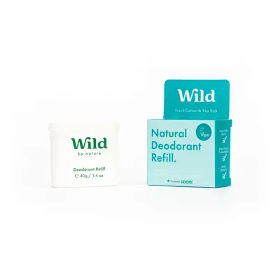 Wild Mens Fresh Cotton & Sea Salt 40g