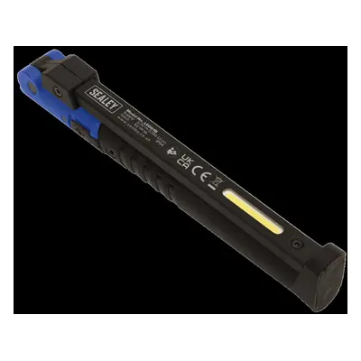 Rechargeable Slim Folding Pocket Light COB & SMD LED - Blue