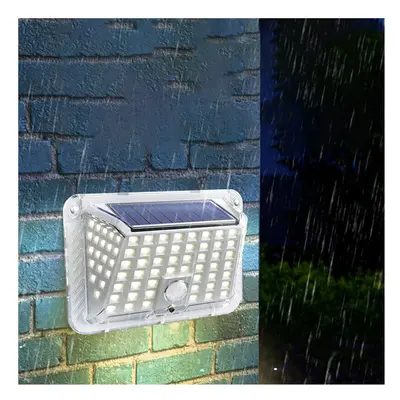 100 LED Solar Light Garden Wall Lamp Motion Sensor Street Light Outdoor IP65 Waterproof