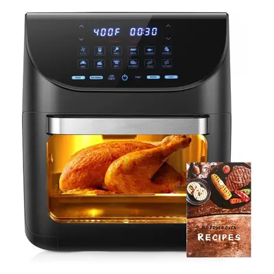 TUOKE Digital 12L Air Fryer Oven LED Touch Screen Black