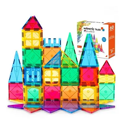 Magnetic Building Blocks, PCS Kids Magnetic Tiles Set - Building Construction Educational Magnet