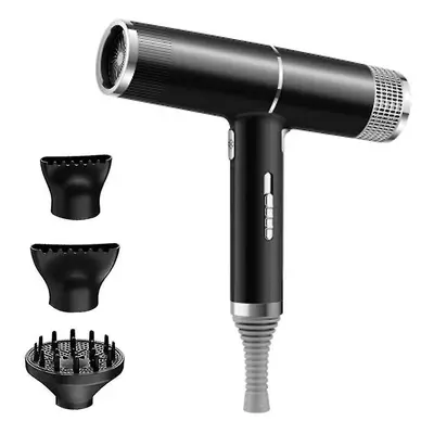 (Black) Ionic Hair Dryer Powerful Blow Dryer for Women & Men Faster Drying And Protect Your Hair