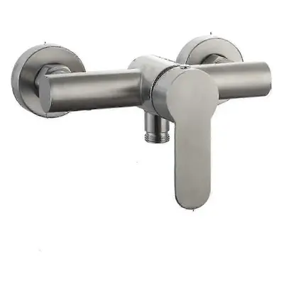 Wall-mounted Stainless Steel Shower Mixer Tap with Single Lever for Cold And Hot Water