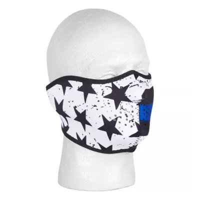 Neoprene Thermal Half Mask - Police Thin Blue Line