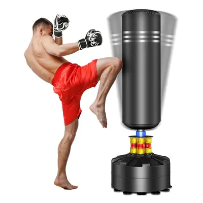 YOLEO Punching Bag Heavy Boxing Bag with Suction Cup Base - Freestanding Punching Bag for Adults