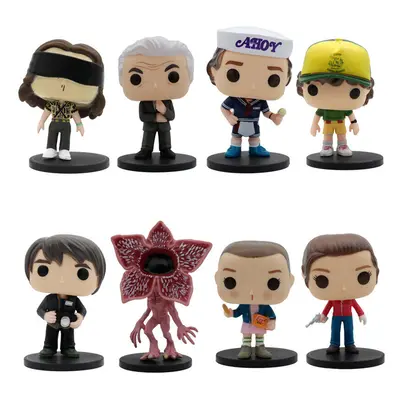 8PCS POP Stranger Things Vinyl Action Figures In