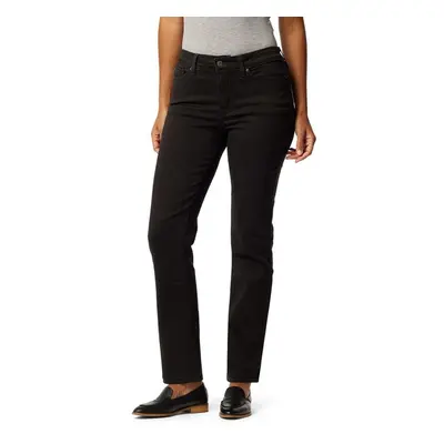 Levi Strauss Signature Gold Women's Curvy Totally Shaping Straight Jeans Available in Plus Size 