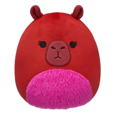 Squishmallows Original 8-Inch Marcia Maroon Capybara - Official Jazwares Plush (Little)