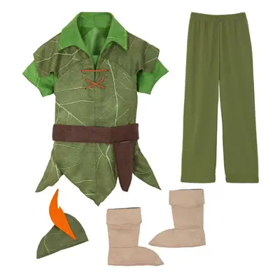 Disney Store Official Boys Dress Up Costumes for Play Peter Pan - Premium Costumes for Kids Cosp