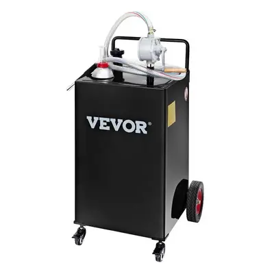 Vevor SYJYCHSGJL435AHJVV0 gal Fuel Storage Tank with Wheels, Black