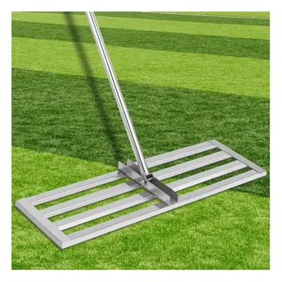 Vevor CDZPQ17X10YC00001V0 x in. Lawn Leveler Tool, Lawn Leveling Rake with in Long Handle - Soil