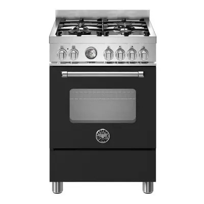 Bertazzoni Master Series Dual Fuel Cooker - Matt Black - A Rated