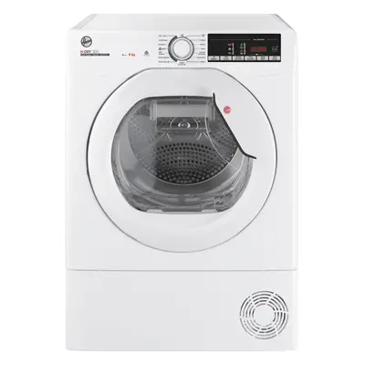 Hoover H-DRY HLE H9A3TE-80/N Wifi Connected 9Kg Heat Pump Tumble Dryer - White - A+++ Rated