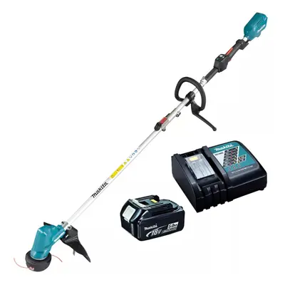 Makita DUR191LZX3 Brushless 18v Cordless Grass Line Trimmer + 5ah Battery