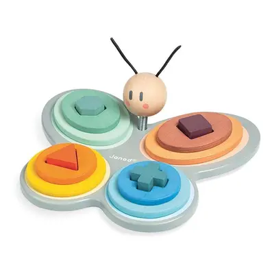 Janod Sweet Cocoon Butterfly Shape Sorter