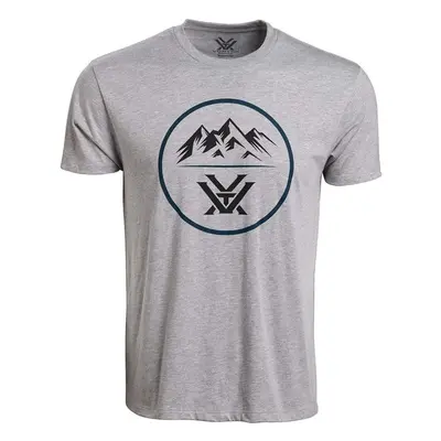 Vortex Optics Three Peaks Short Sleeve Shirt - Grey Heather - Large