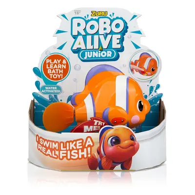 ROBO ALIVE JUNIOR Little Fish Battery-Powered Bath Toy by ZURU