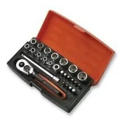 Bahco SL25 Socket Set Piece 1/4 Inch Drive