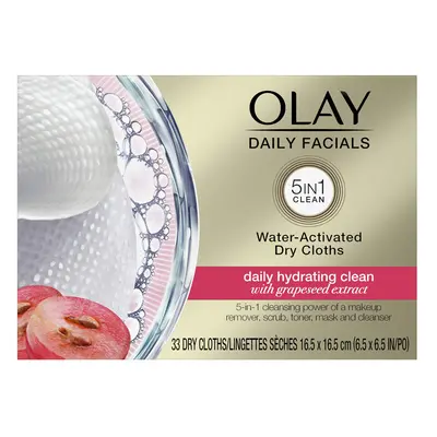 2 in daily facial cloths for normal skin -33 wipes