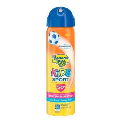 Banana Boat Kids Sport Spray Sunscreen SPF 50, 1.8 Oz pack of