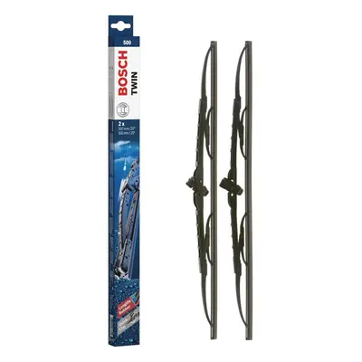 Bosch Wiper Blade Twin 500, Length: 500mm/500mm â set of front wiper blades