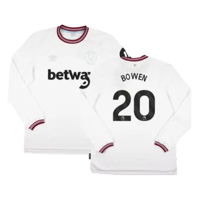 (S) West Ham Long Sleeve Away Shirt (BOWEN 20)