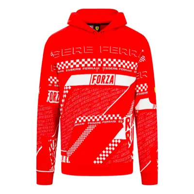 (XL) Ferrari Graphic Hoody (Red)