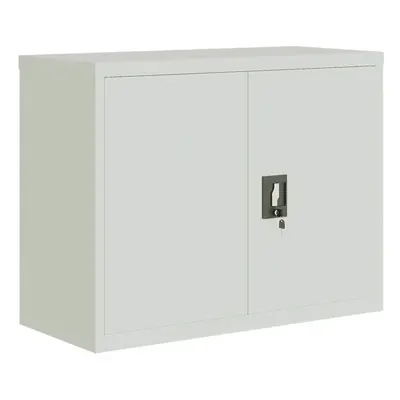 (light grey, x x cm) vidaXL Office Cabinet Steel Filing Storage File Cabinet Cupboard Under Desk