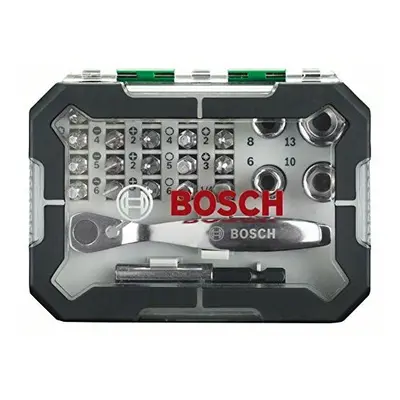 Bosch Screwdriver Bit and Ratchet Set, Pieces