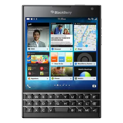 Unlocked Black- Blackberry Passport -32gb 4G