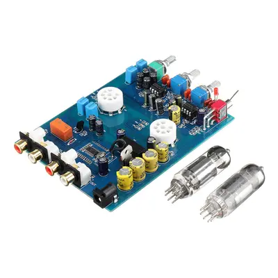 DC12V 2A Home Audio Tube Amplifier Fever Hi-Fi Preamp 6J5 Bile Preamp Bluetooth 5.0 Tone Board