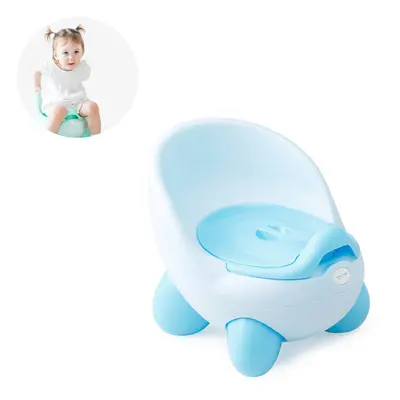 (Blue) Portable Baby Kids Potty Training Chair Toilet Seat Outdoor Emergency Camping Travel