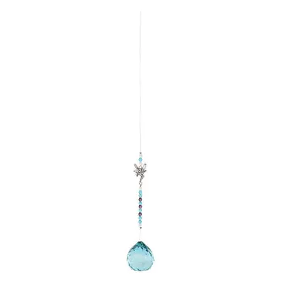 Turquoise Hanging Fairy Crystal