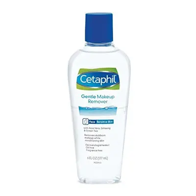 Cetaphil Gentle Waterproof Makeup Remover, 6.0 Fluid Ounce