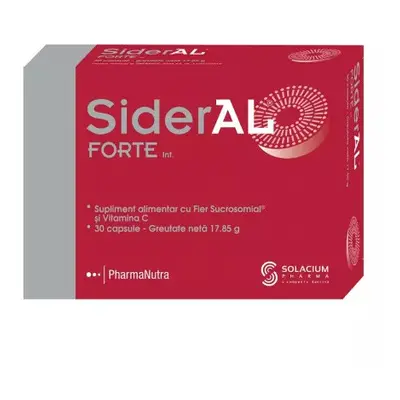 Sideral Forte, Capsules, Solacium Pharma. Sucrosomial iron mg