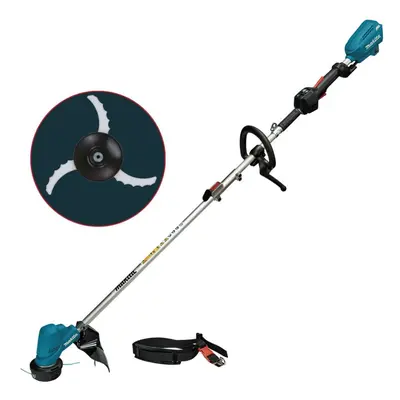 Makita DUR191LZX3 Brushless 18v Cordless Grass Line Trimmer + Brushcutter Blade