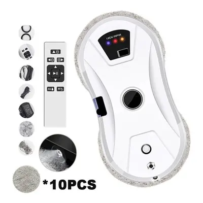 (white, European socket) Vacuum Cleaner New Windows Cleaning Robot Window Washer Electric Glass 