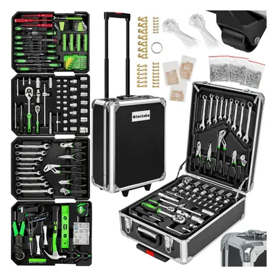 Tool Box Chest Aluminium Snap On with Wheels Storage Tools Spanner Set