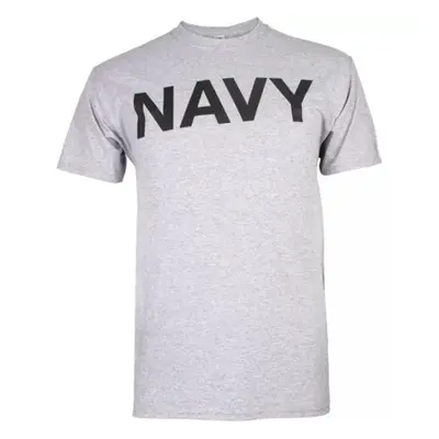 Navy T-Shirt Grey Medium