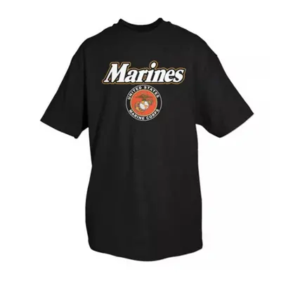 Marine Seal Black T-Shirt