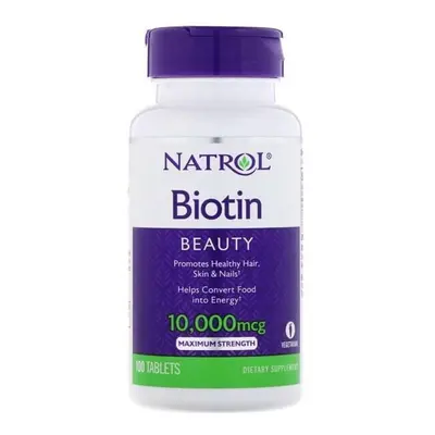 Natrol Biotin 10,000 mcgÂ Tablets